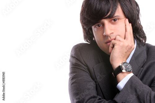 Portrait of young businessman