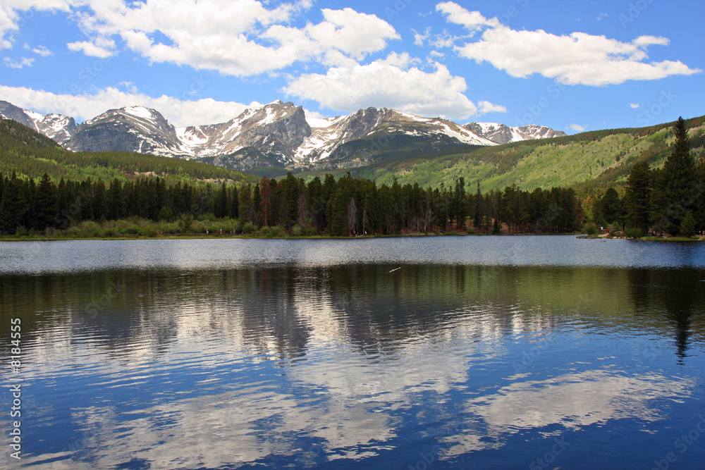 Sprague Lake in Rocky Mountain National Park