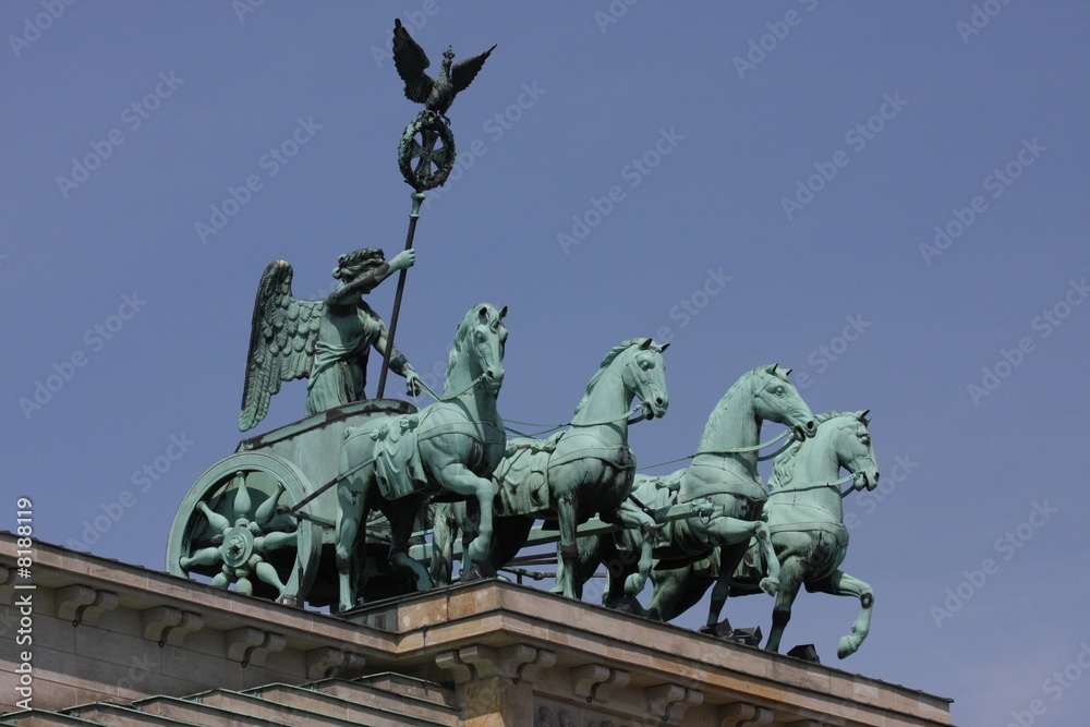 Fototapeta premium Brandenburger Chariot