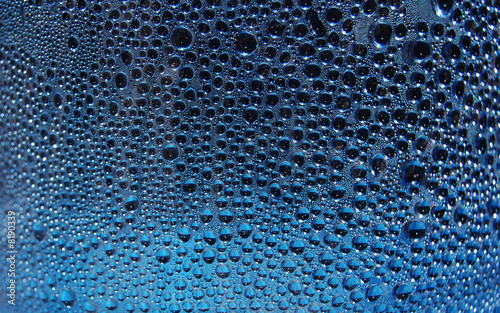 Obraz na płótnie Blue Drops w salonie