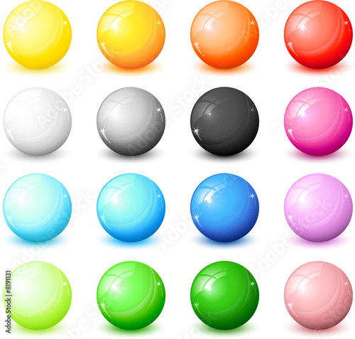 lot d'icones colorés