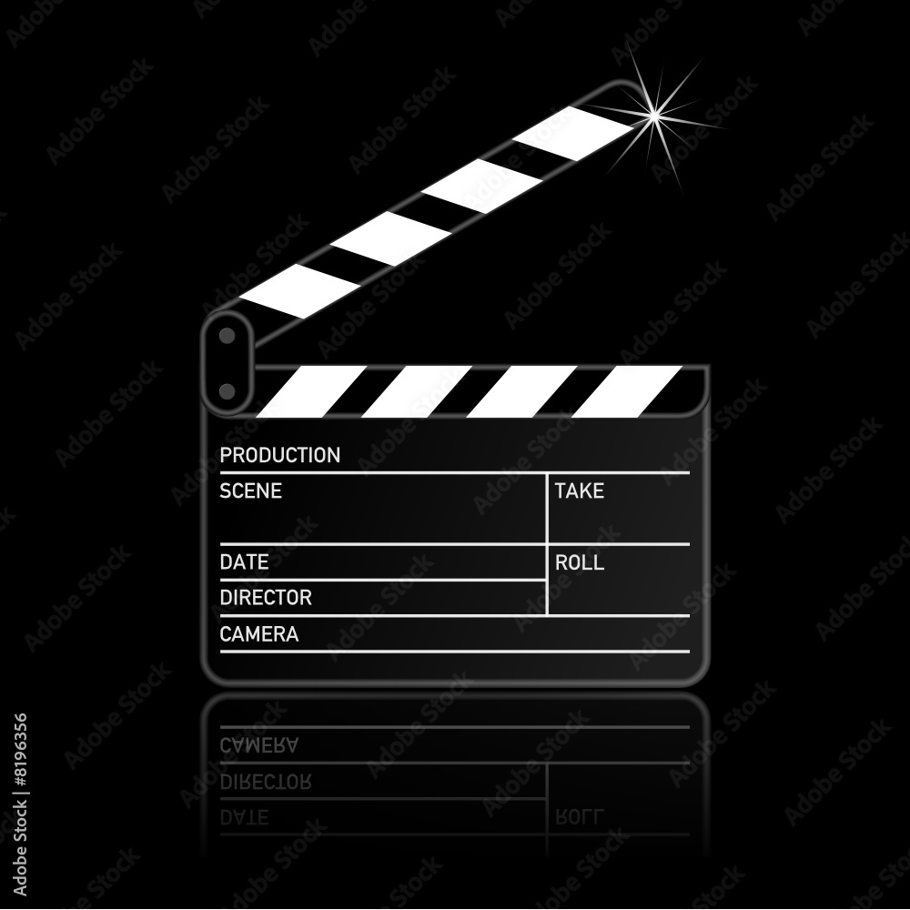 Fototapeta premium filmklappe