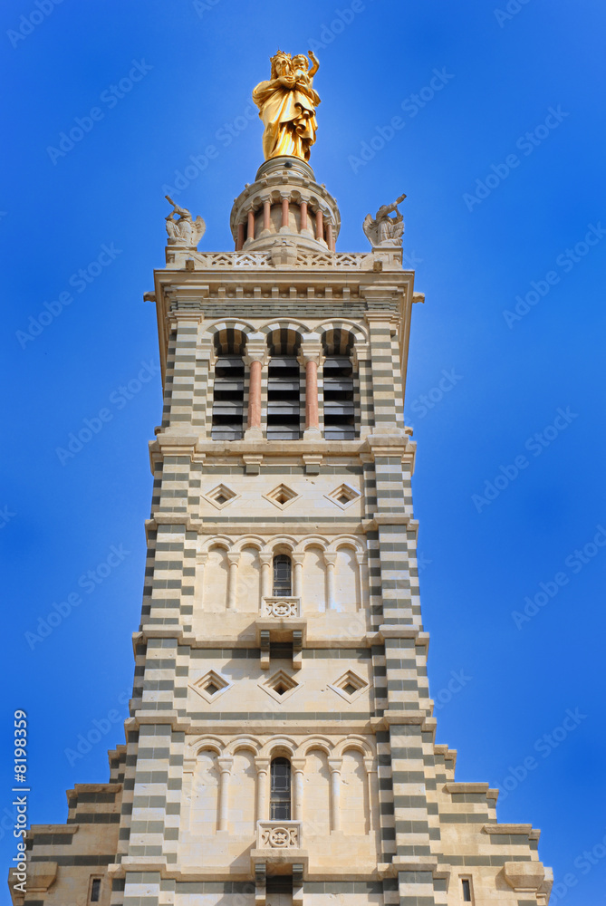 marseille notre dame de la garde france culte eglise