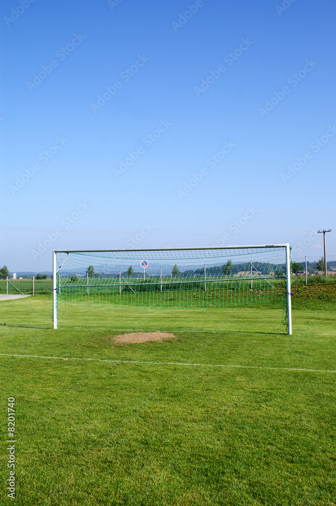 Fototapeta premium ersatz Fussballfeld