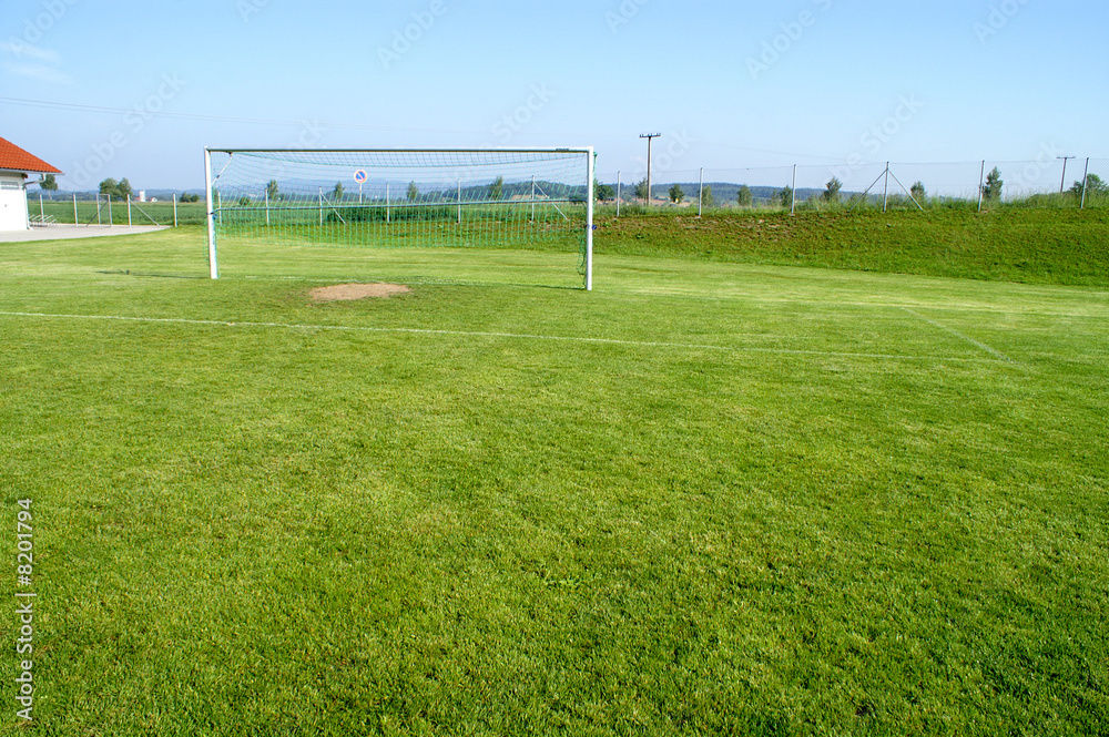 Fototapeta premium Fussball Tor