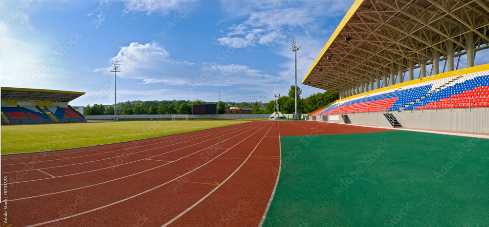 Naklejka premium summer stadium