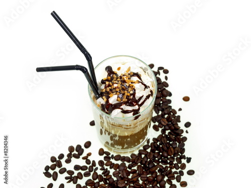 eiskaffee sommer genuss