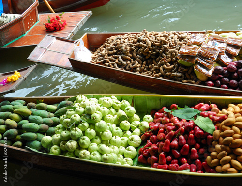 floating market, bangkok