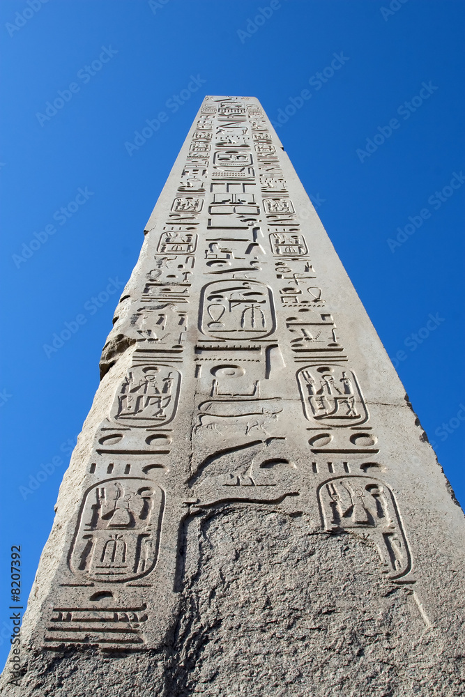 Needle monument in Karnak Temple