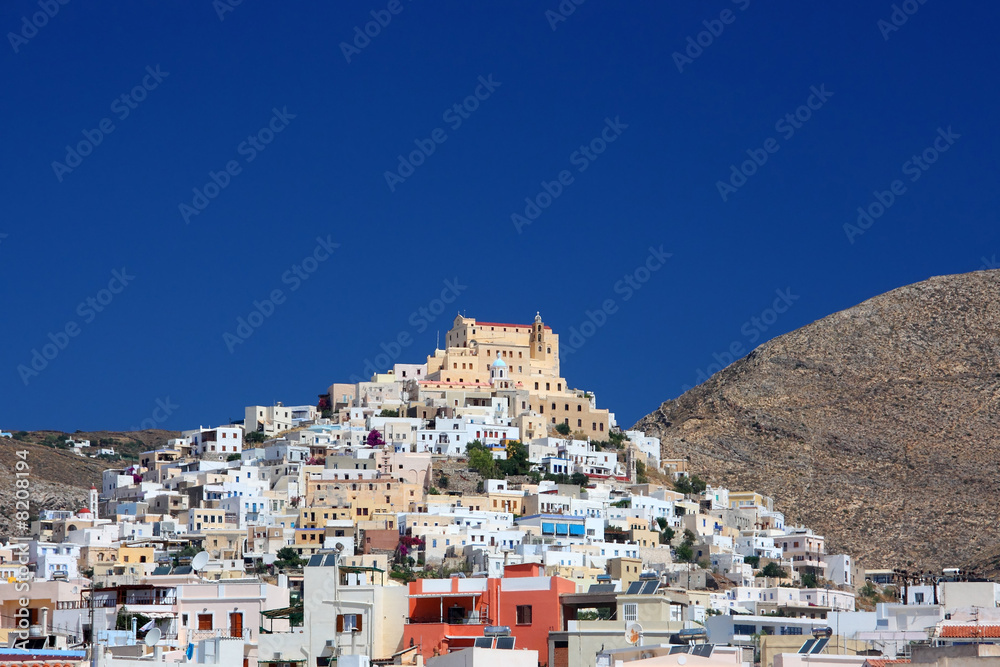 Greek Island Town