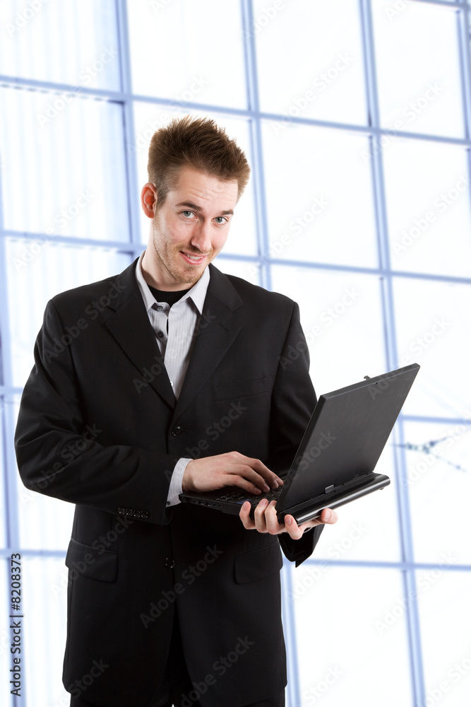 Working caucasian businessman Working caucasian businessman