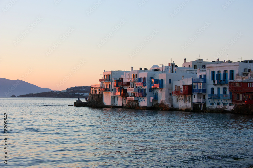 Mykonos at Sunset