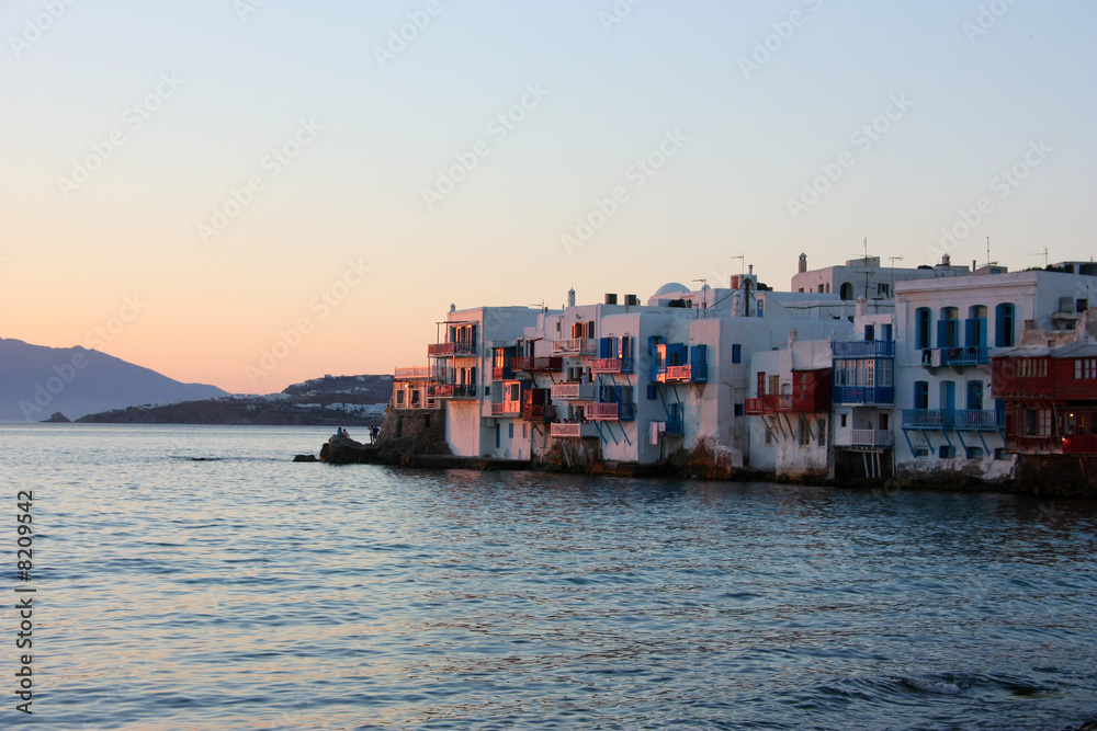 Mykonos at Sunset