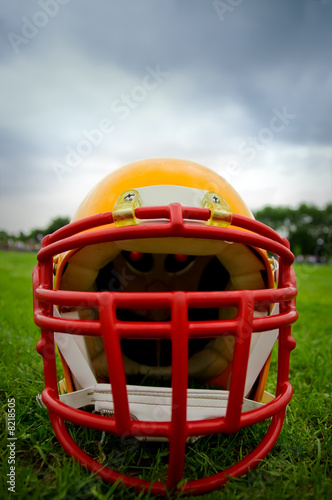 American football helmet