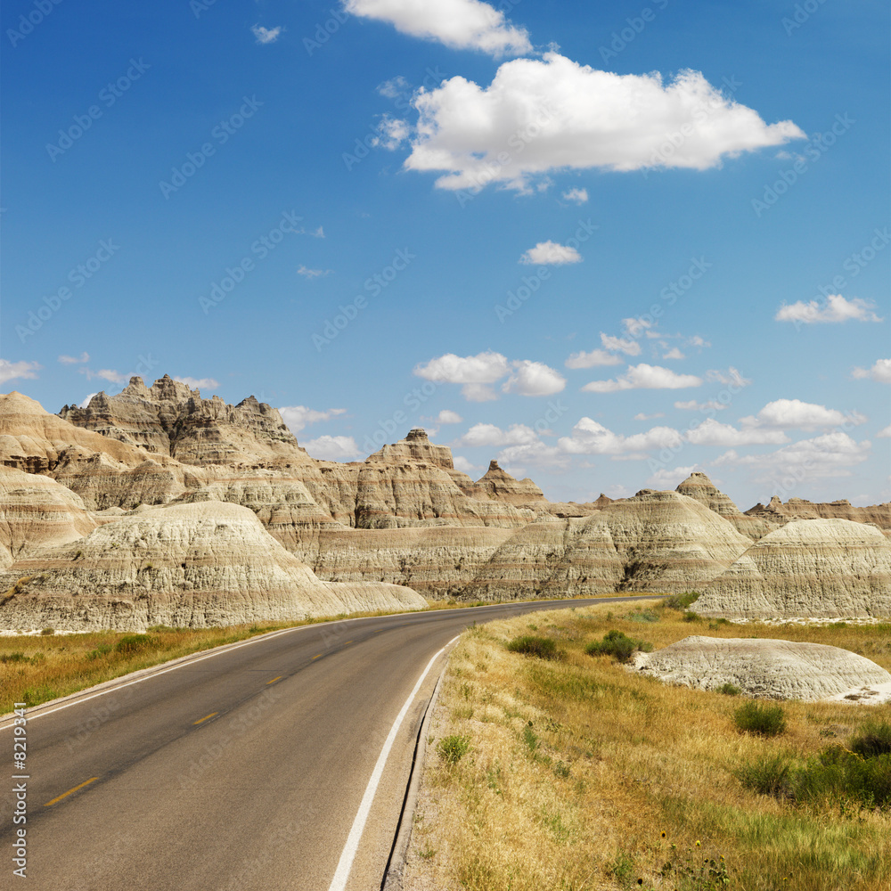 Badlands, North Dakota.