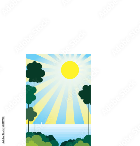 hightrees landscape photo