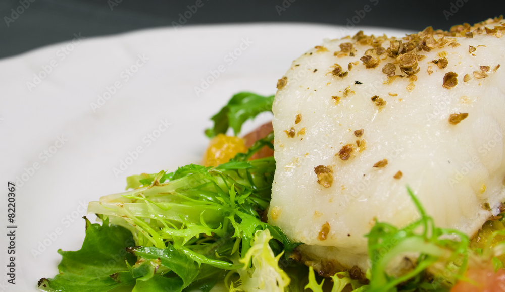 Summery Sea Bass Salad Summery Sea Bass Salad