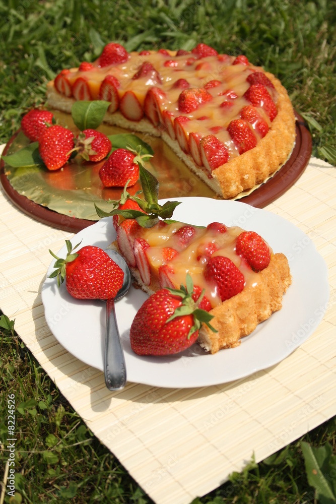 Strawberry cake Strawberry cake