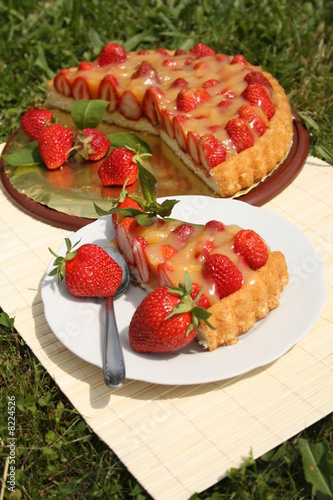 Strawberry cake