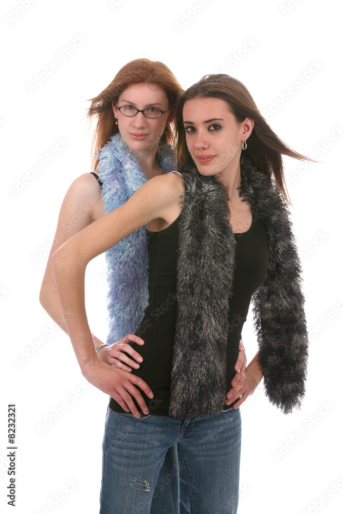 beautiful and bold skinny teenage girls with scarfs beautiful and bold skinny teenage girls with scarfs