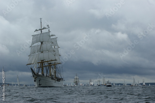 Gorch Fock - Flaggschiff Windjammer-Parade