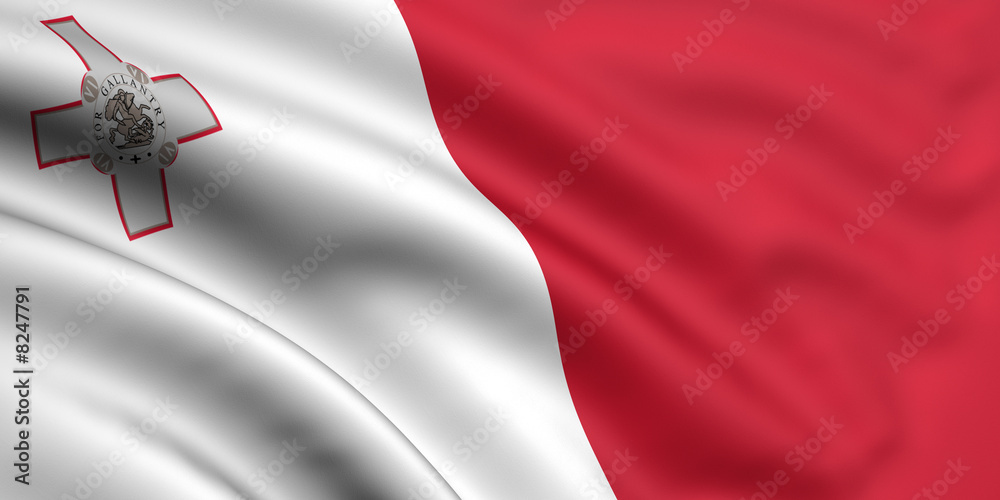 Flag Of Malta - obrazy, fototapety, plakaty 