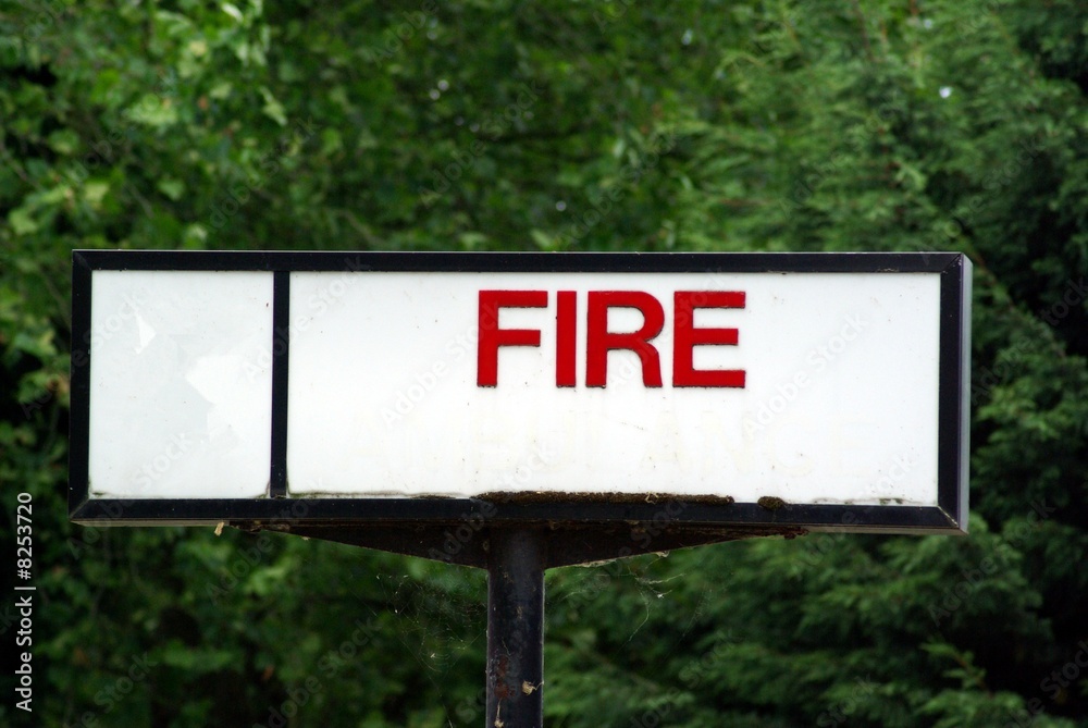 fire station sign