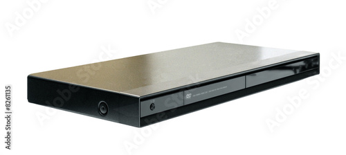 dvd –player on a white background