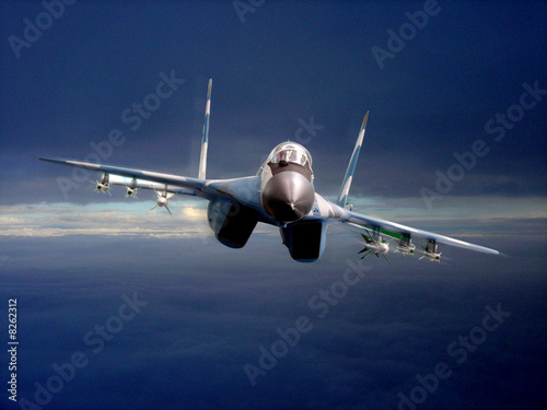 Cuadro en lienzo avion2chase