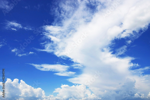 Fototapeta Naklejka Na Ścianę i Meble -  Cloudy Blue Sky