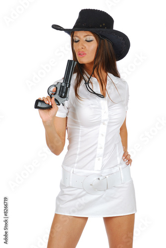 Sexy gunslinger © aetherial