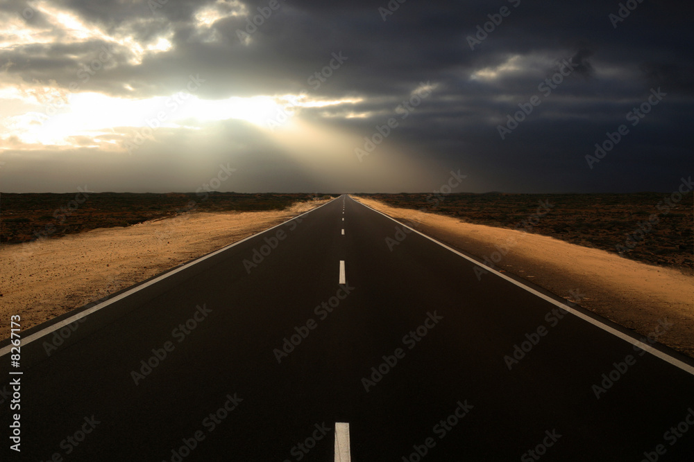 Naklejka premium Strada