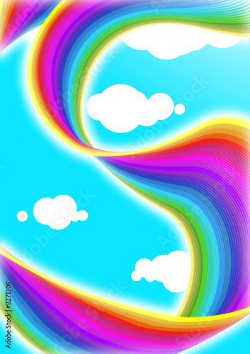sciarpa arcobaleno © Leda_d