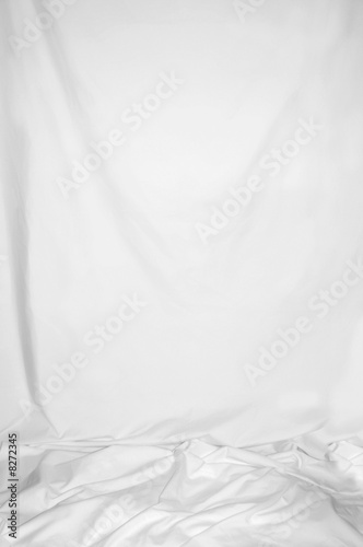 fond drap blanc