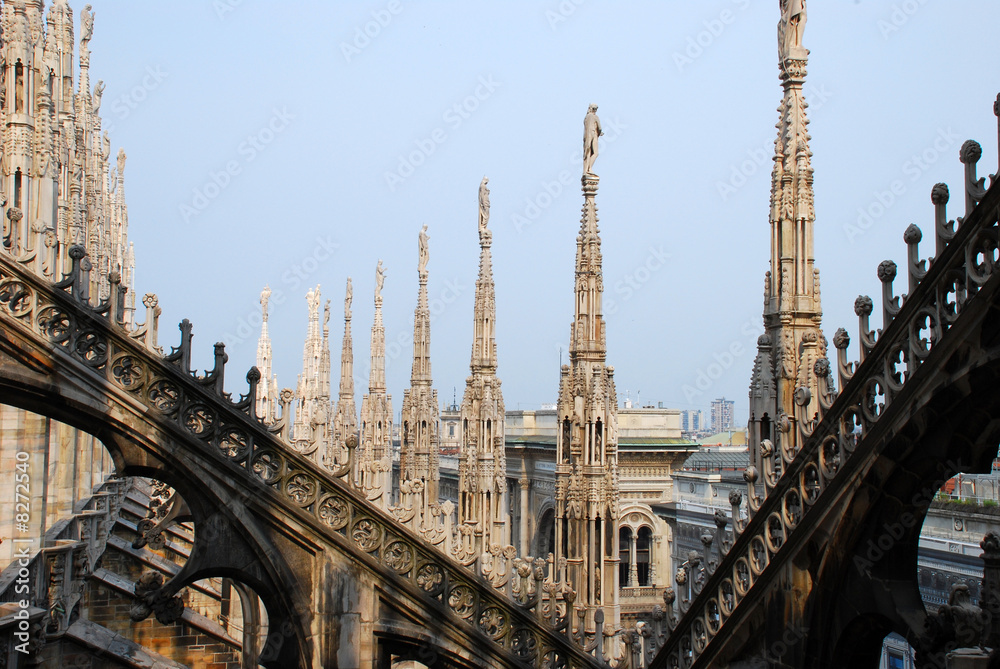 Milan Cathedral, detail