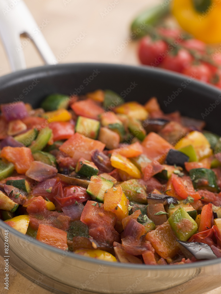 Ratatouille in Pan Ratatouille in Pan