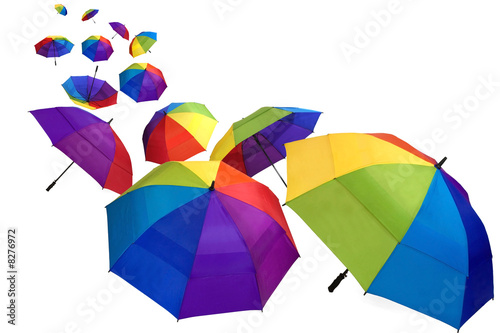 colorful umbrellas
