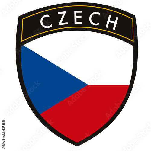 scudetto czech con bandiera