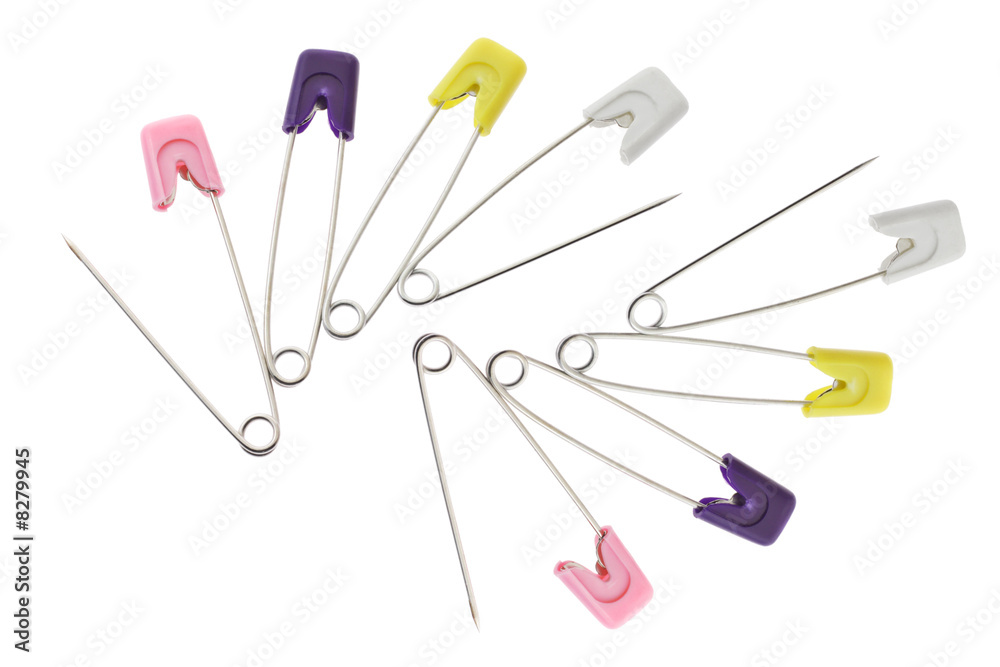 Multicolors safety pins Multicolors safety pins