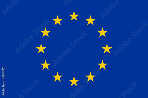 Drapeau européen officiel photo