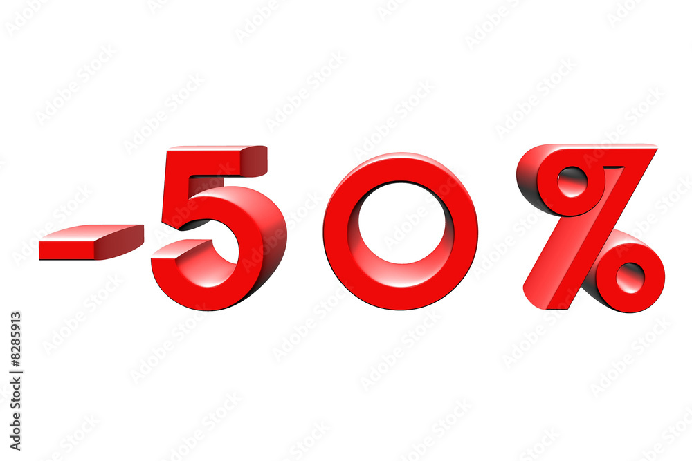 -50 % -50 %