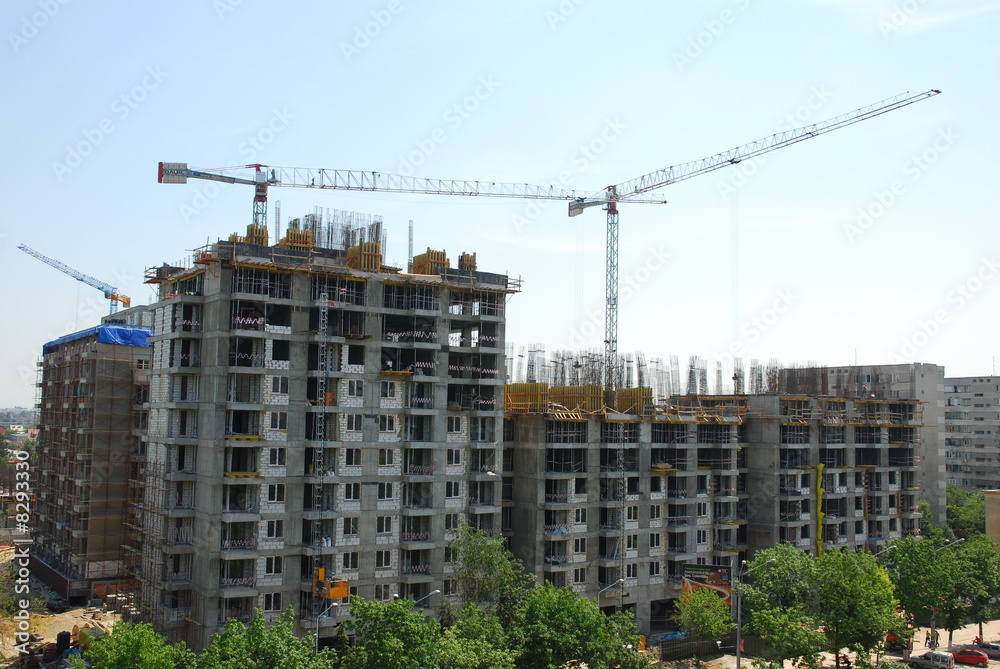 building construction site building construction site