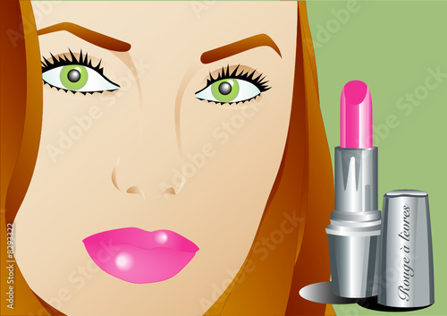 donna e rossetto