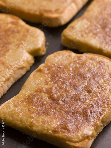 Foto Tray of Welsh Rarebit