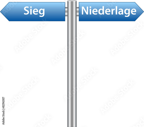 Sieg - Niederlage