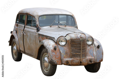 Obraz na plátne retro old auto