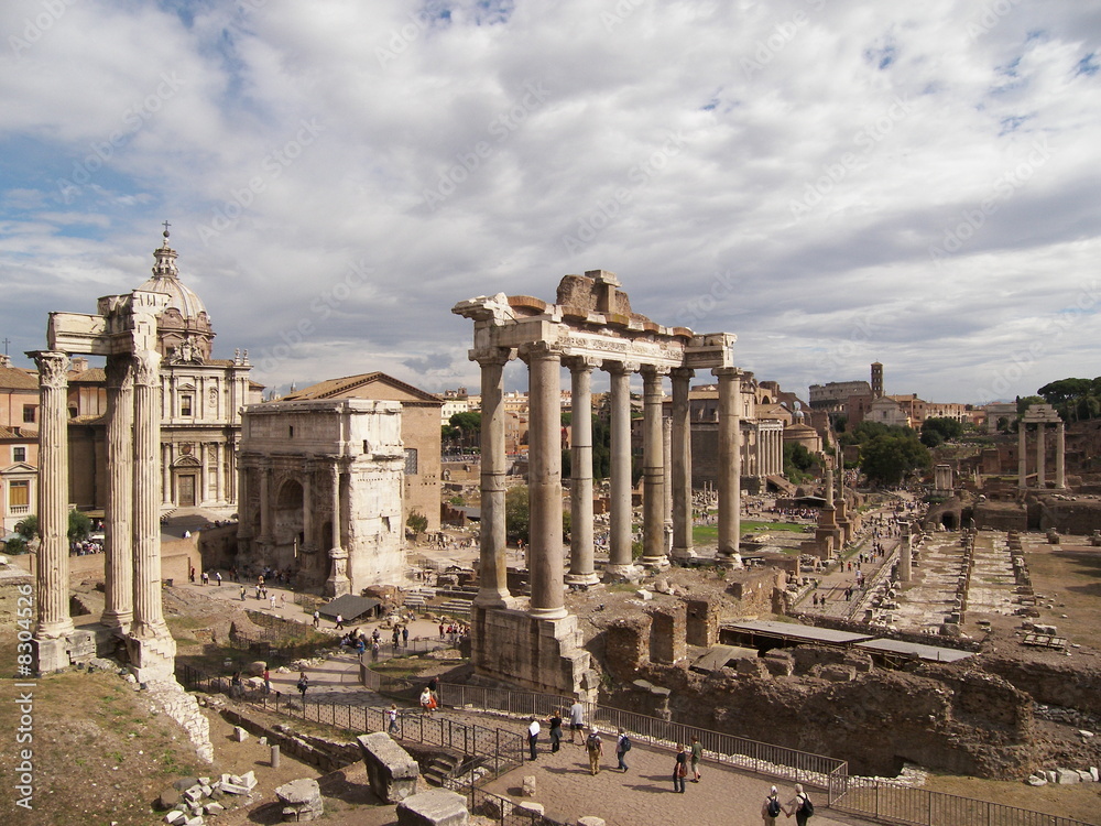 Roma-Rovine del Foro Romano