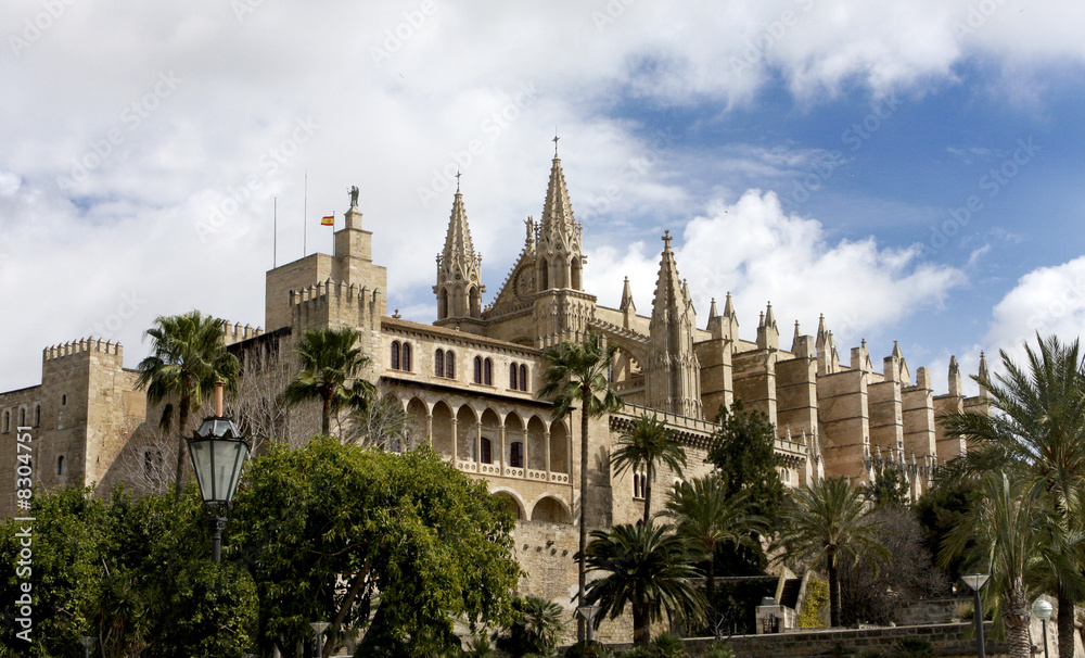 467 Palma Cathedral in Mallorca Spain