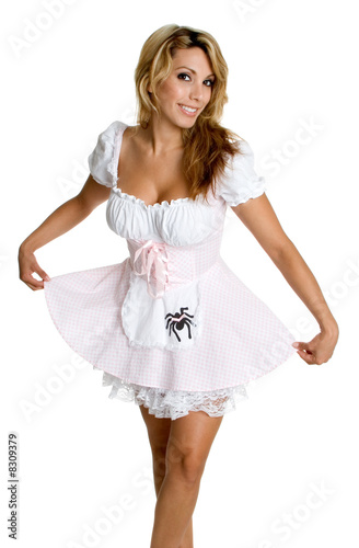 Obraz na plátně Halloween Costume Girl