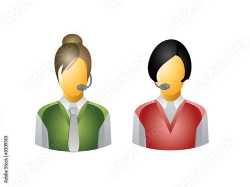 Support women Vector icon